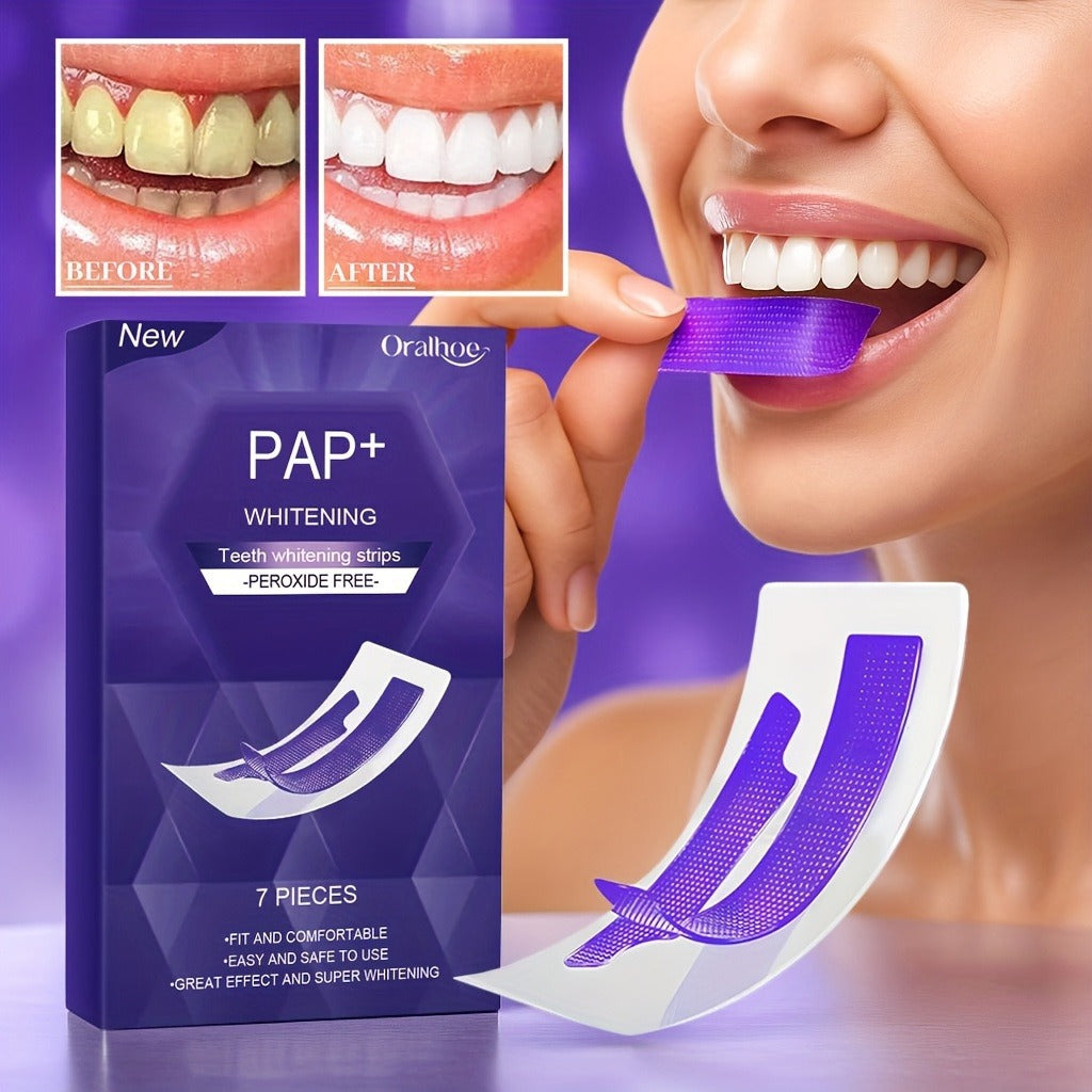شرائط تبييض الأسنان الاحترافية PAP+